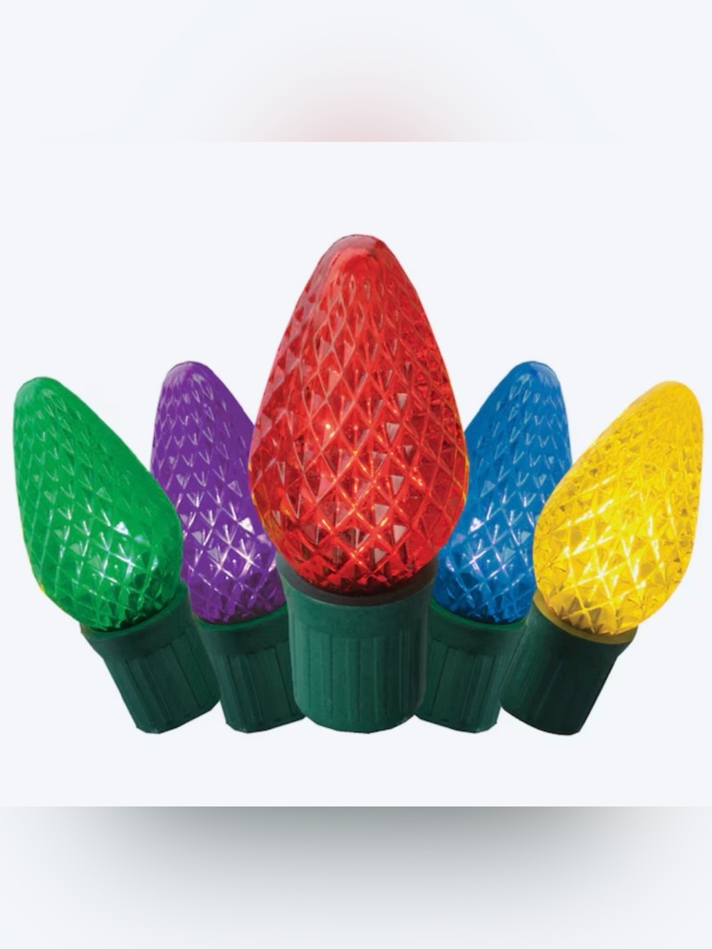 🎄 GE Energy Smart 5 Sets 50-Count Multicolor LED Christmas String Lights 🎄
